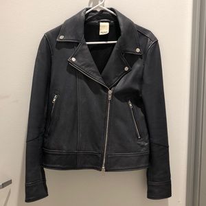 Baldwin leather jacket